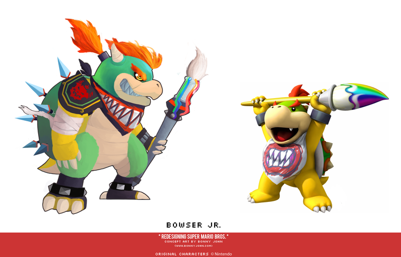 Illustration for article titled Redesigning Super Mario Bros. Part 6